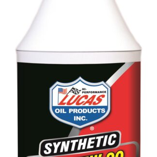 Lucas Oil 10047 SAE 75W-90 Synthetic Transmission and Differential Lube - , Clear, 1 Quart