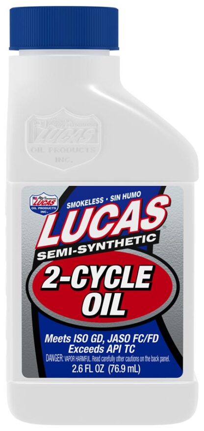 Lucas Oil 10058 Oil; Semi-Synthetic; 2.6 Ounce Bottle; Single